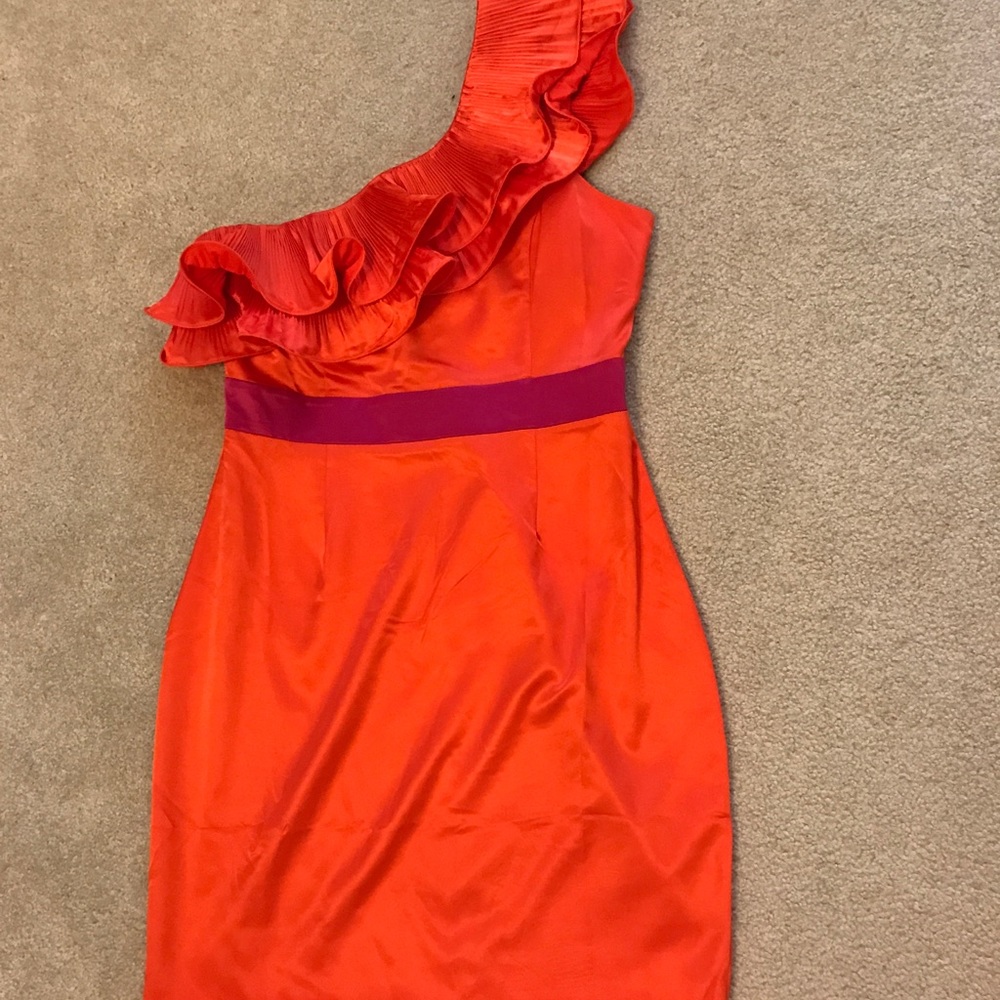ASOS One shoulder cocktail dress